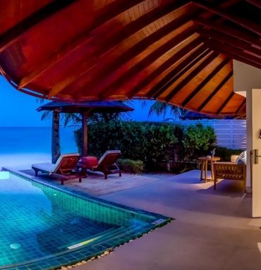 Two Bedroom Luxury Beach Front Pool Villa